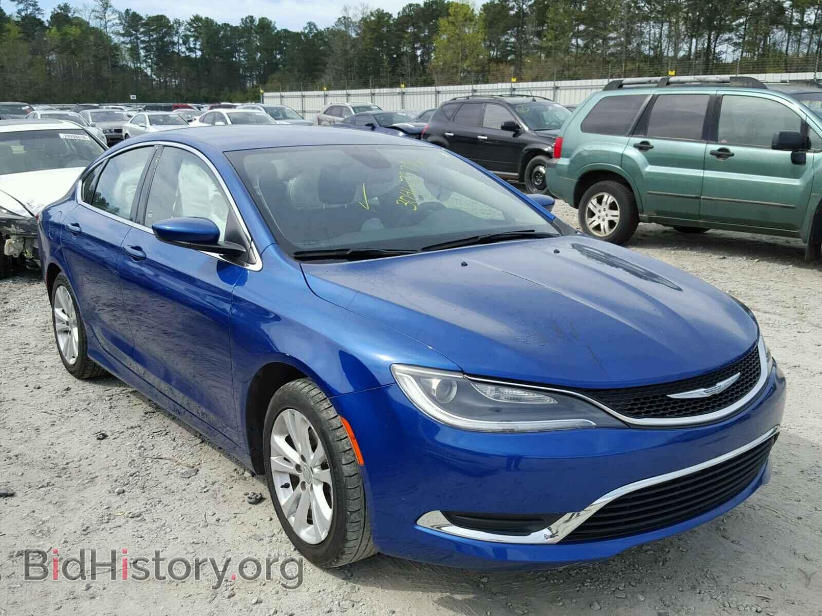 Фотография 1C3CCCAB3GN129731 - CHRYSLER 200 2016