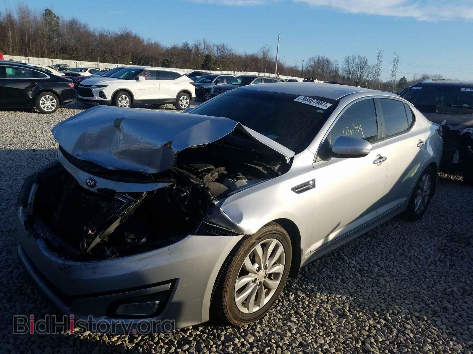 2014 KIA OPTIMA - VIN: 5XXGN4A71EG325510 - Фото 2