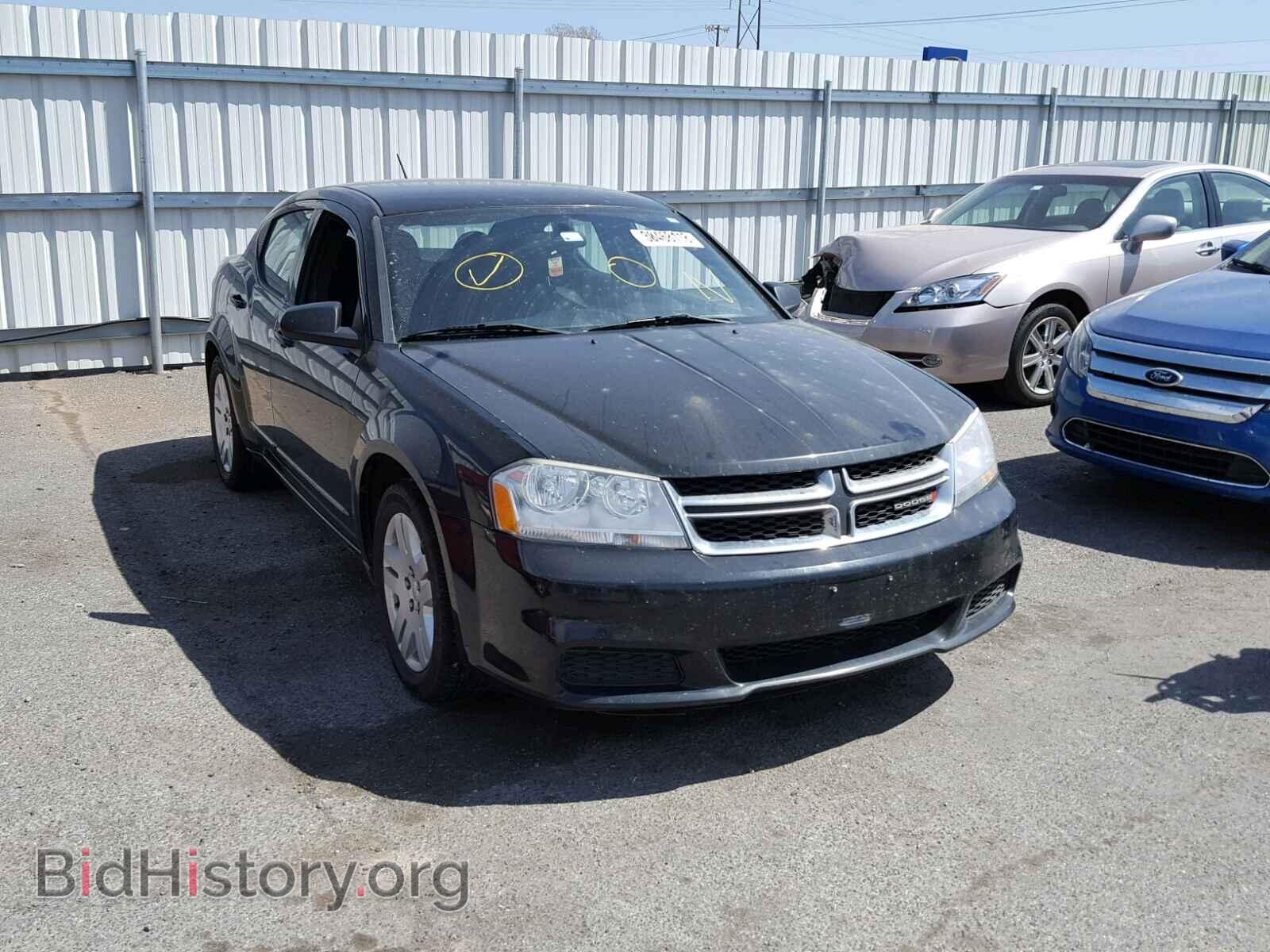 Photo 1C3CDZAB0CN242501 - DODGE AVENGER 2012