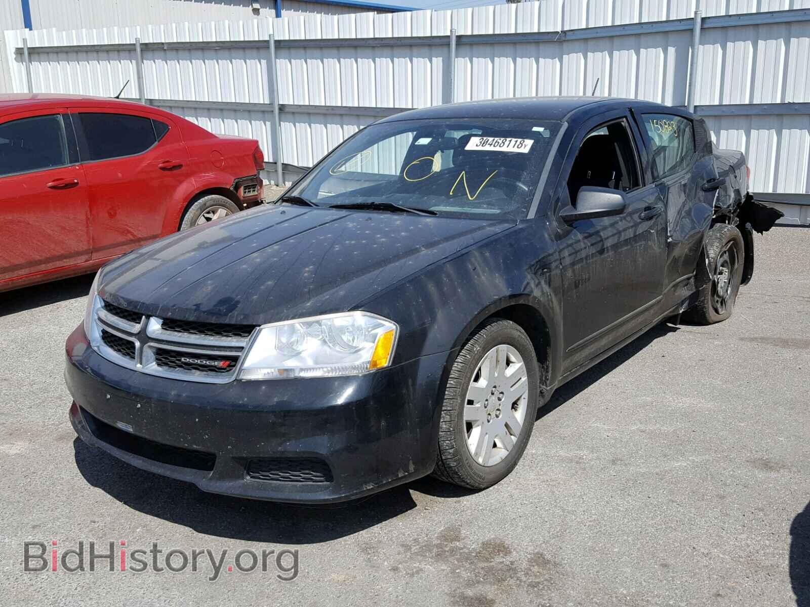 2012 DODGE AVENGER - VIN: 1C3CDZAB0CN242501 - Фото 2