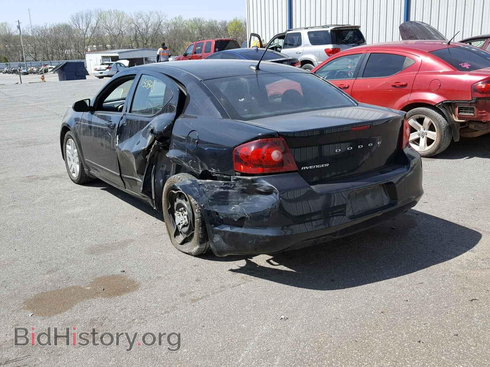 2012 DODGE AVENGER - VIN: 1C3CDZAB0CN242501 - Фото 3
