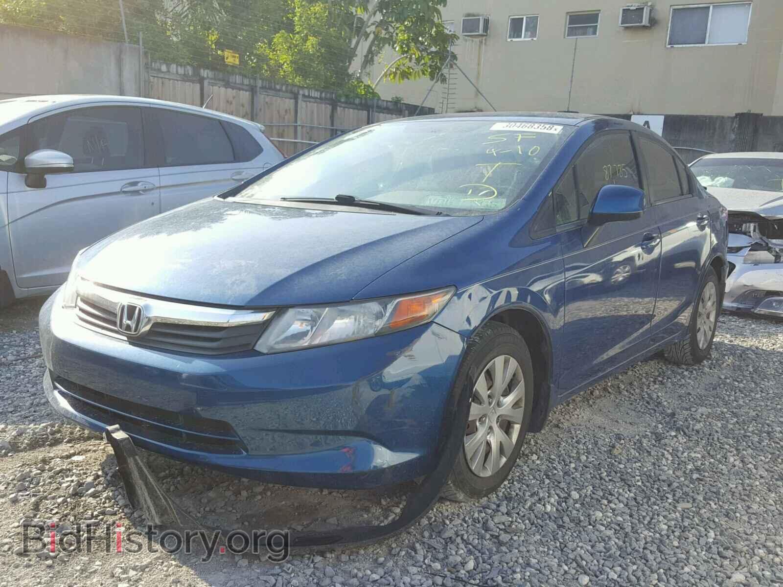 2012 HONDA CIVIC - VIN: 2HGFB2F53CH512033 - Фото 2
