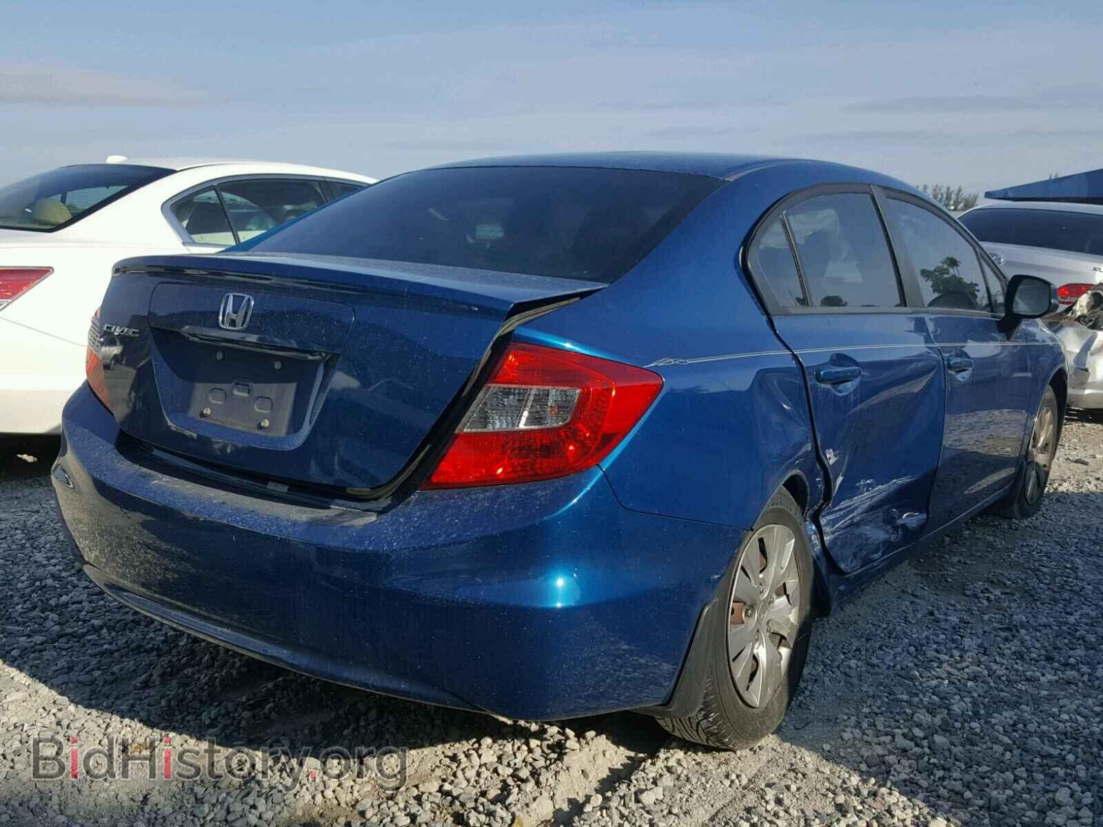 2012 HONDA CIVIC - VIN: 2HGFB2F53CH512033 - Фото 4