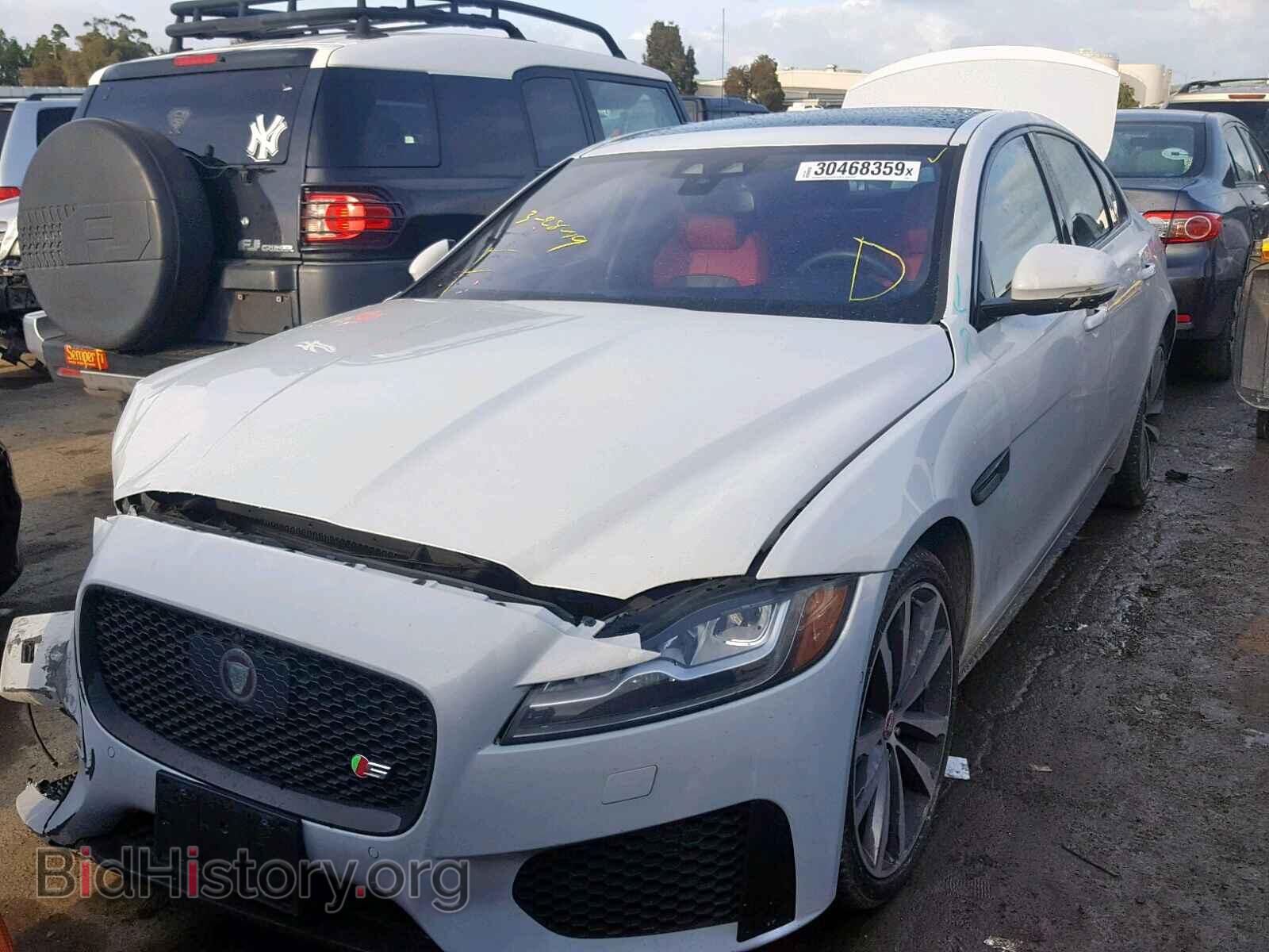 2016 JAGUAR XF - VIN: SAJBM4BV1GCY12995 - Фото 2