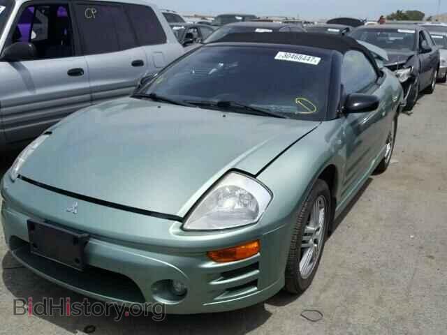 2003 MITSUBISHI ECLIPSE - VIN: 4A3AE55H13E076798 - Фото 2
