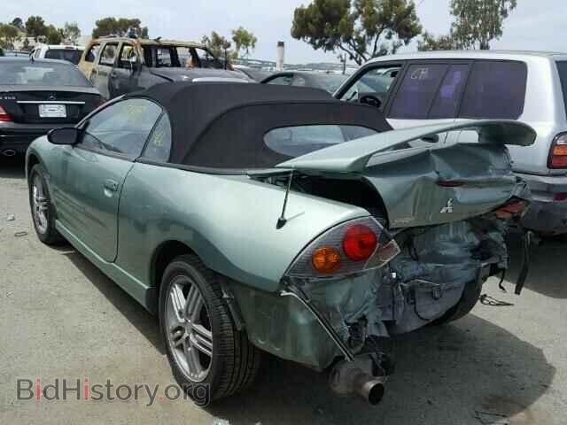 2003 MITSUBISHI ECLIPSE - VIN: 4A3AE55H13E076798 - Фото 3