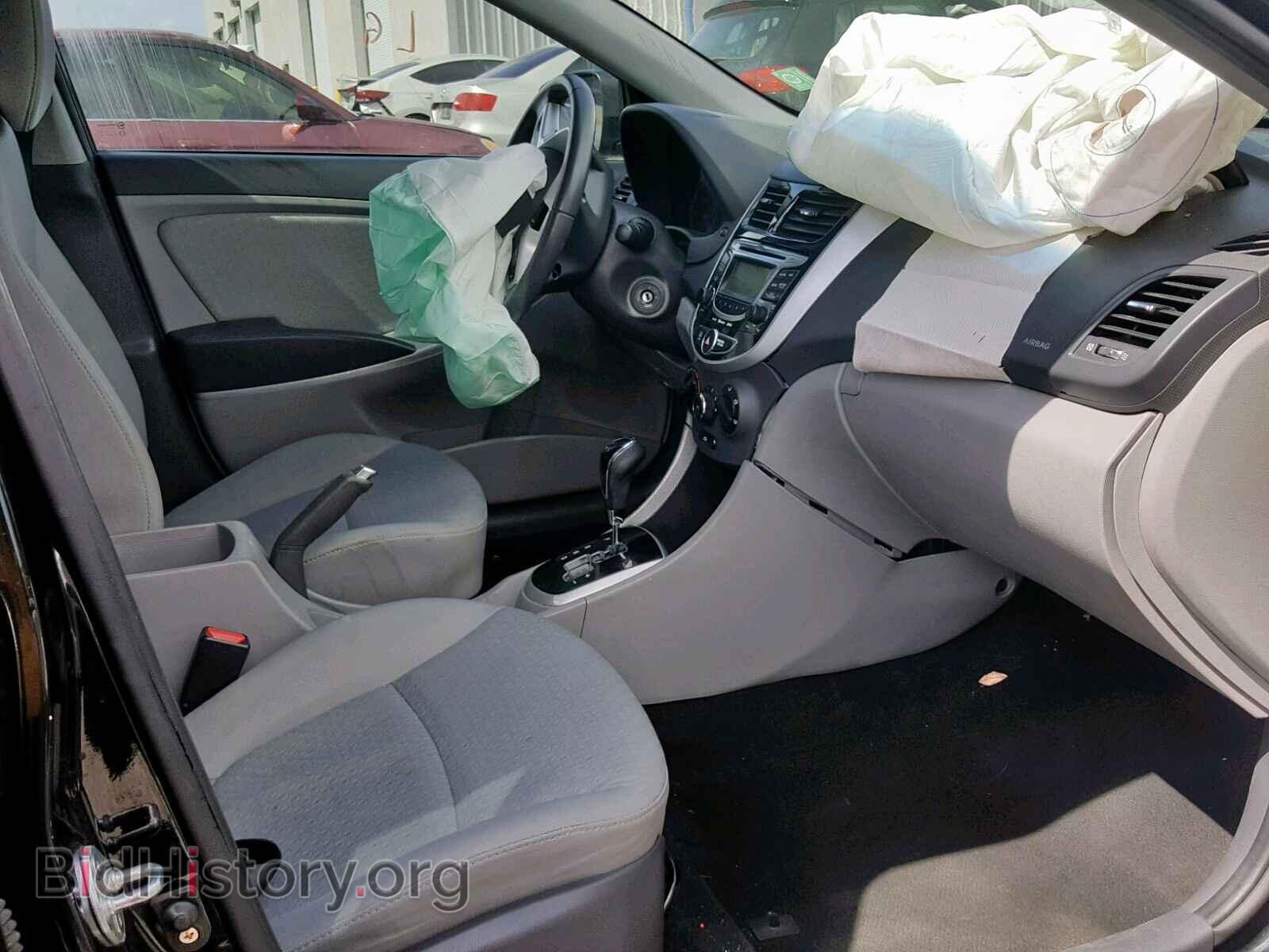 2012 HYUNDAI ACCENT - VIN: KMHCU5AE1CU017777 - Фото 5