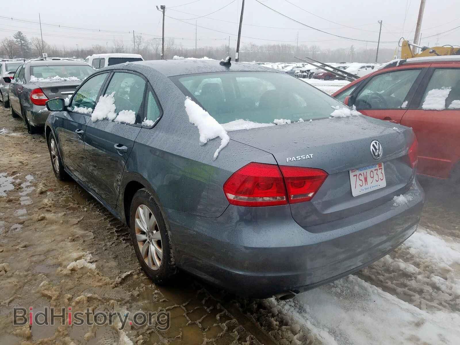 2014 VOLKSWAGEN PASSAT - VIN: 1VWAP7A33EC016682 - Фото 3