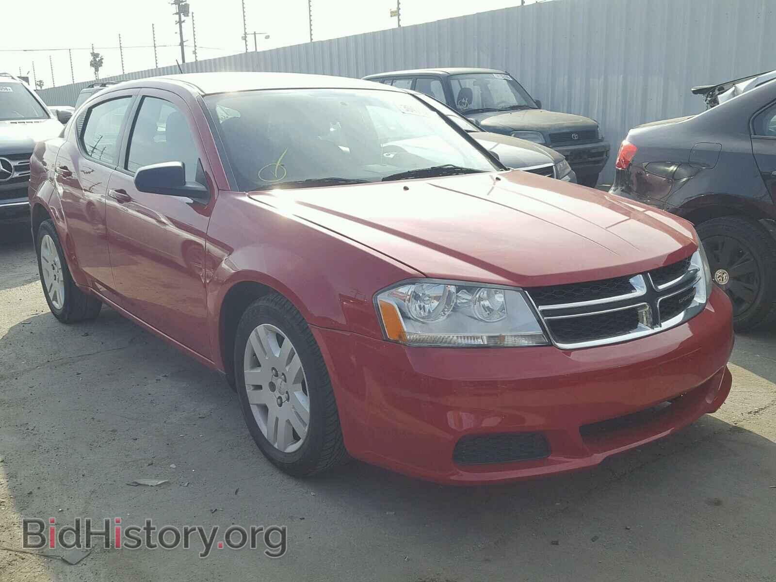 Photo 1C3CDZAB0EN143583 - DODGE AVENGER 2014