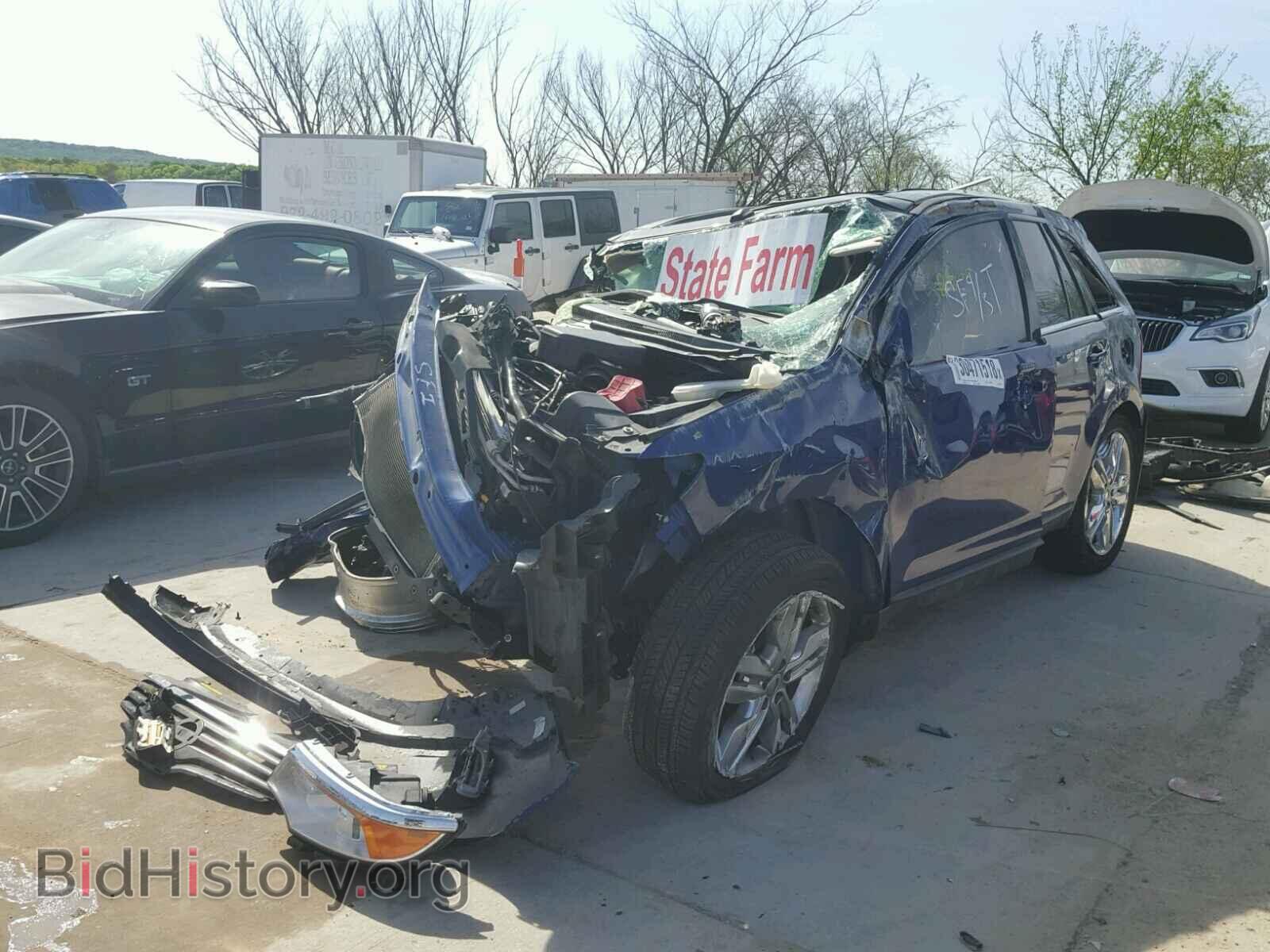 2013 FORD EDGE - VIN: 2FMDK3KC6DBC73884 - Фото 2