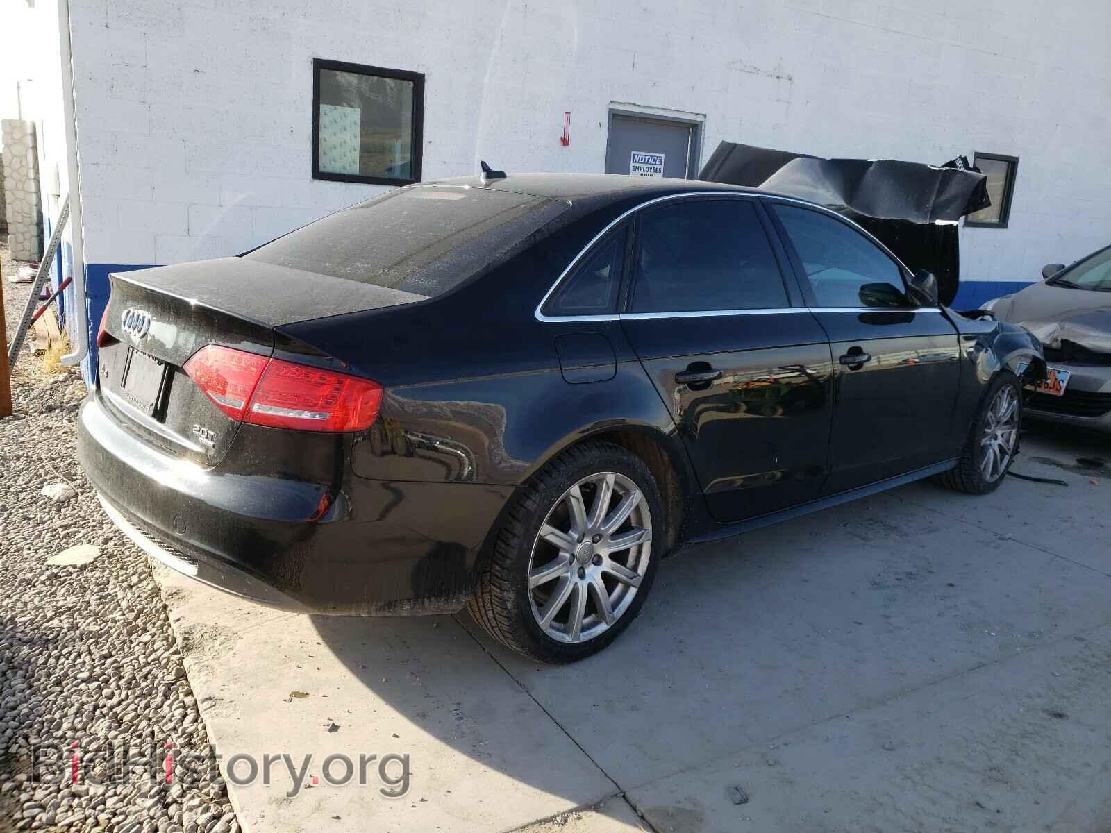 2012 AUDI A4 - VIN: WAUFFAFLXCA119069 - Фото 4