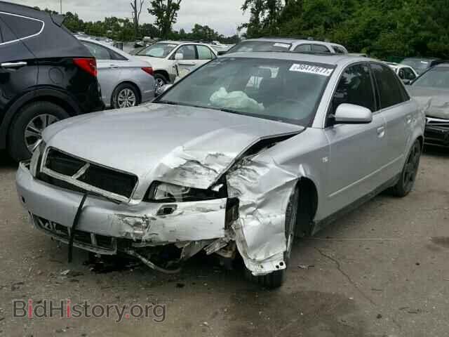 2002 AUDI A4 - VIN: WAULT68E72A213853 - Фото 2
