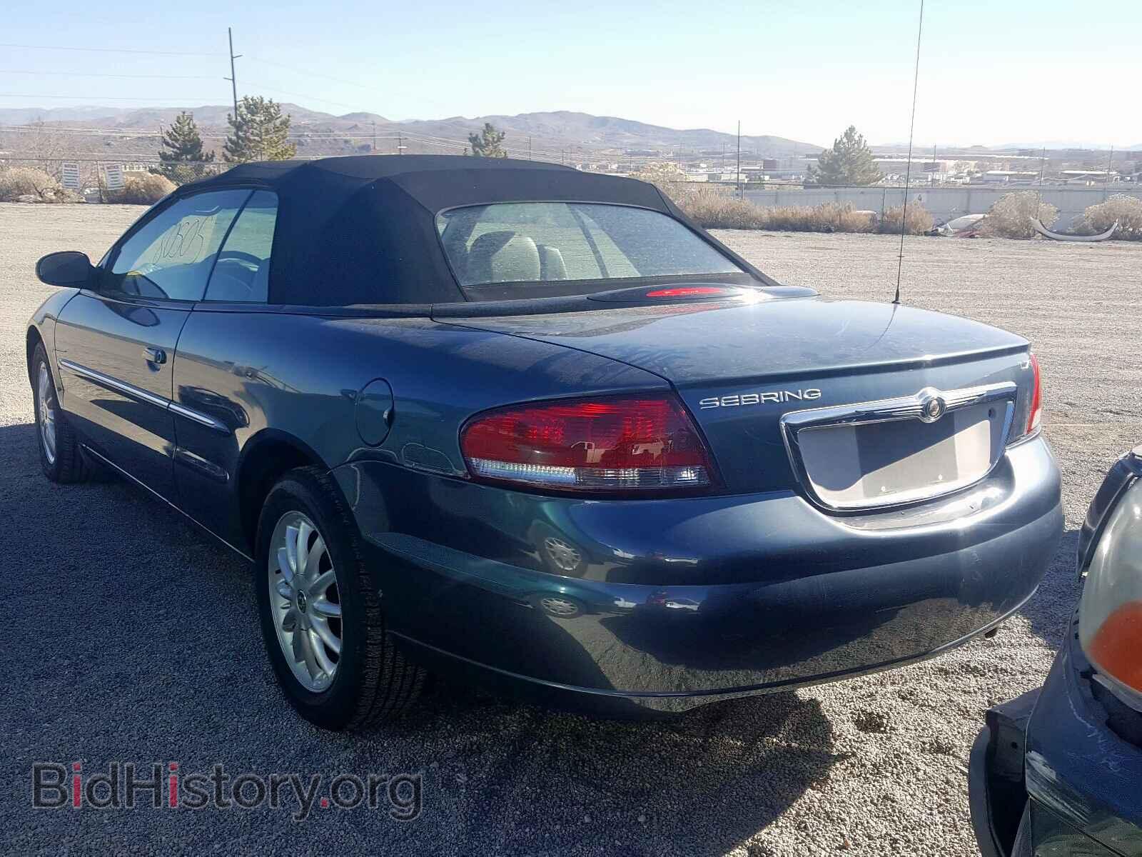 2002 CHRYSLER SEBRING - VIN: 1C3EL55R92N351663 - Photo 3