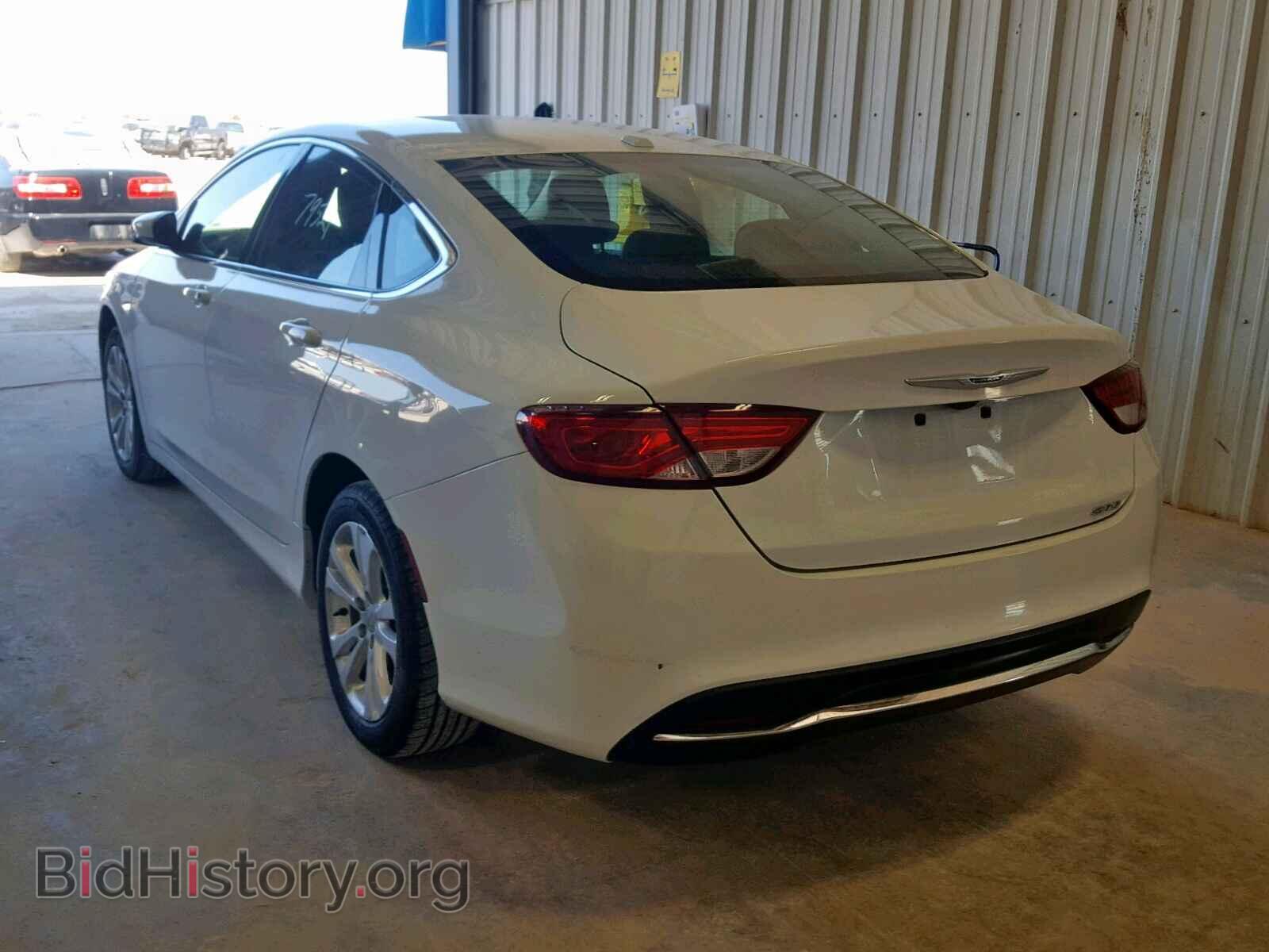 2016 CHRYSLER 200 - VIN: 1C3CCCAB9GN124291 - Фото 3