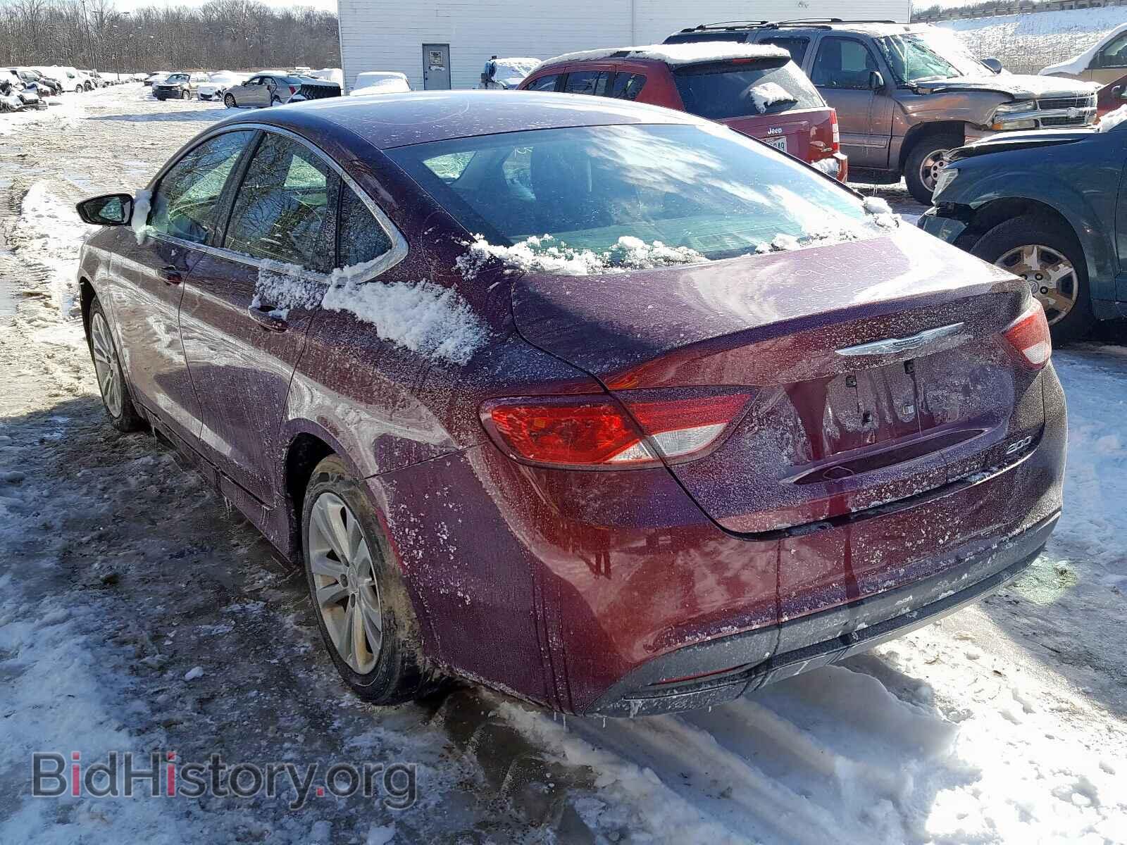 2016 CHRYSLER 200 - VIN: 1C3CCCFB5GN196713 - Фото 3