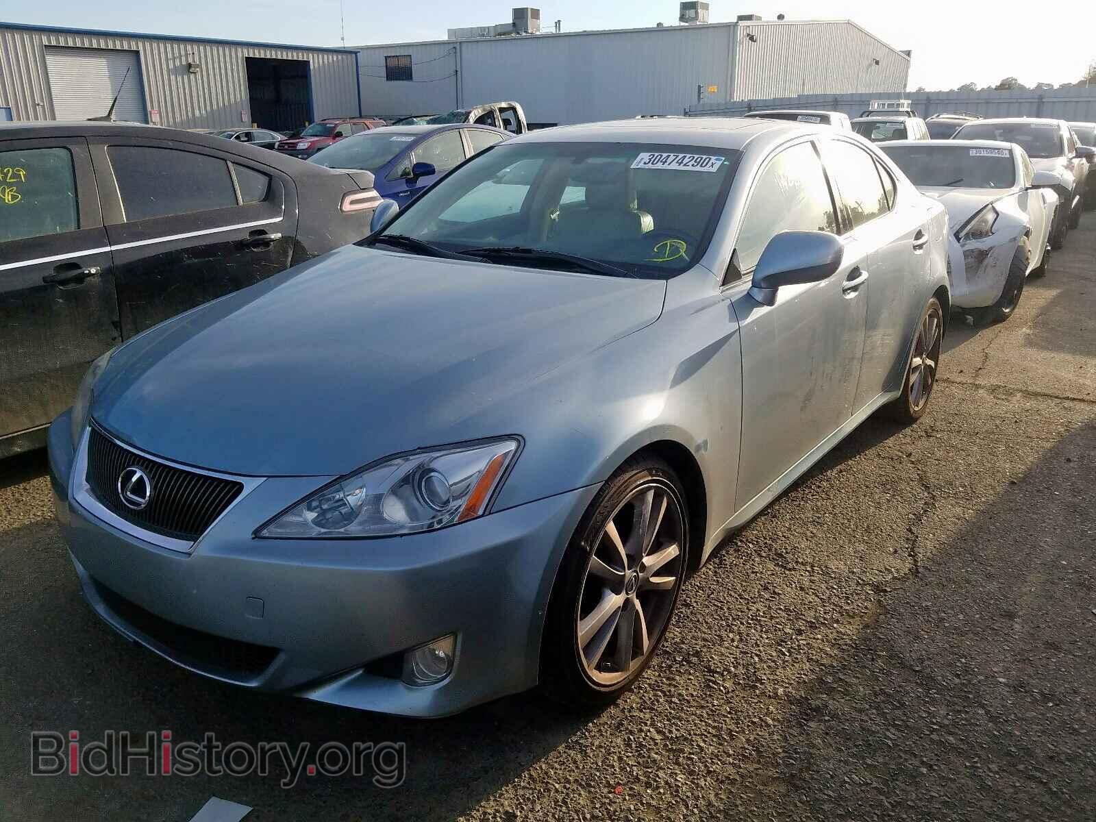 2007 LEXUS IS - VIN: JTHBE262375016655 - Фото 2