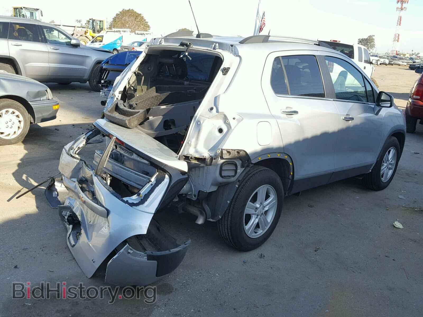 2017 CHEVROLET TRAX - VIN: KL7CJLSB1HB139495 - Фото 4