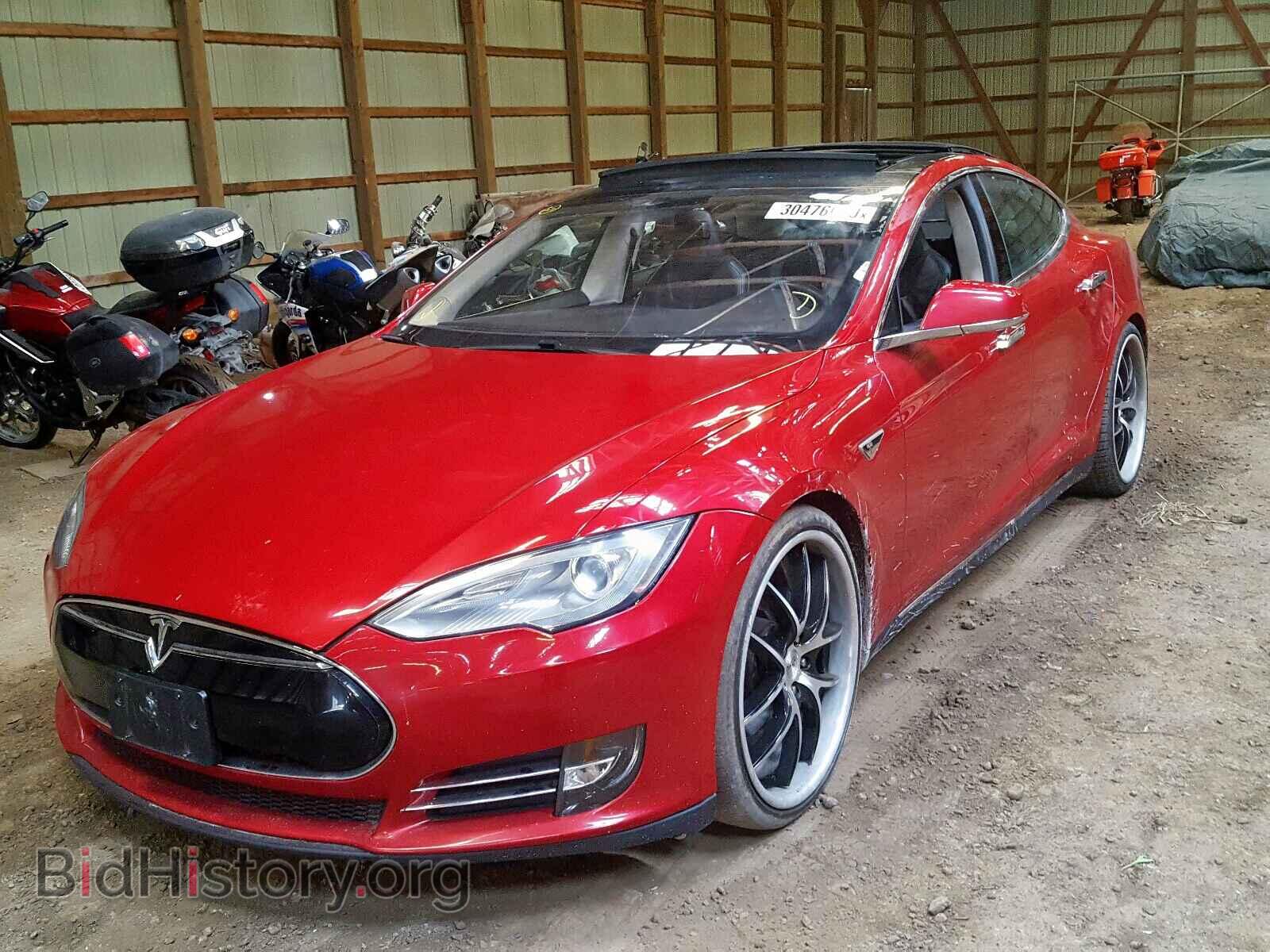 2013 TESLA MODEL S - VIN: 5YJSA1CP4DFP10675 - Photo 2