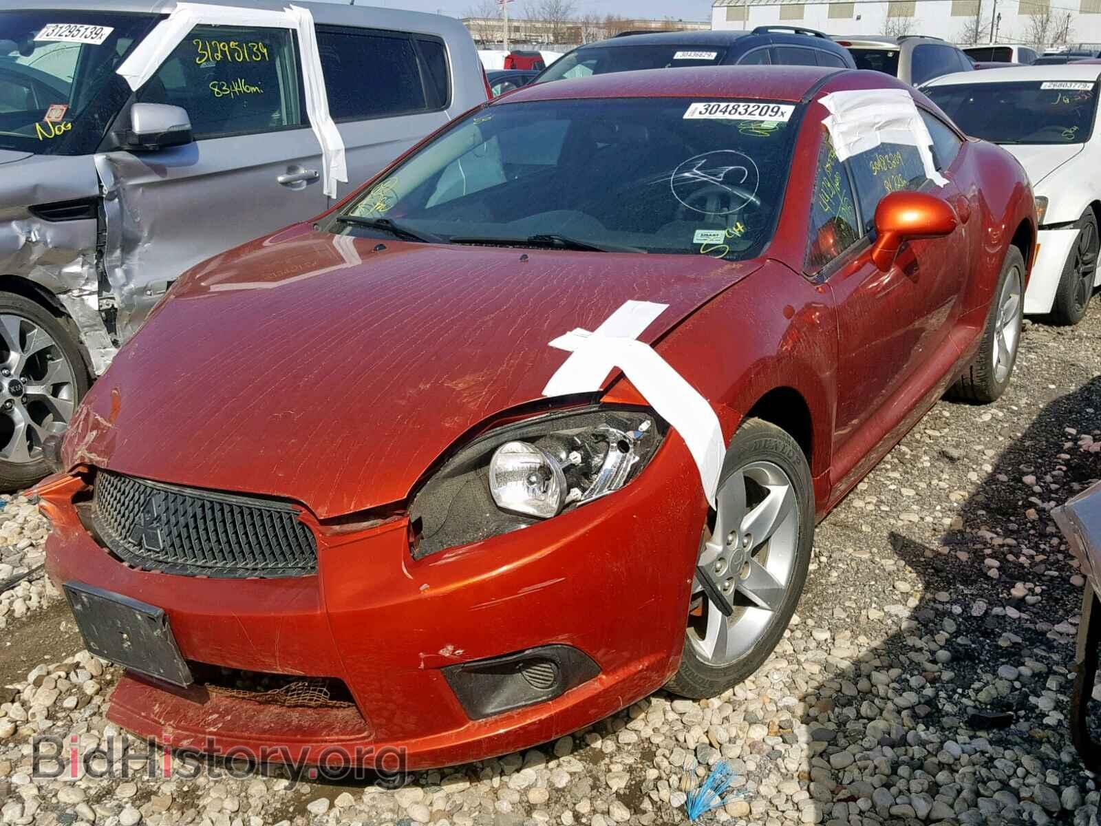2009 MITSUBISHI ECLIPSE - VIN: 4A3AK24F69E022977 - Фото 2