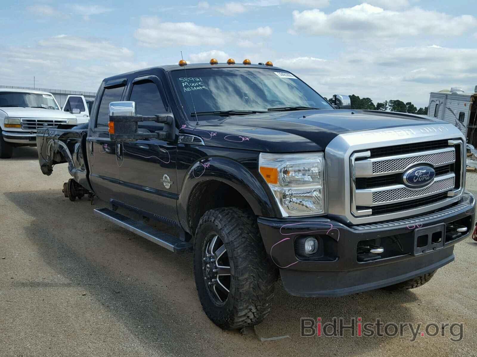 Photo 1FT8W3DT4FEA55960 - FORD F350 2015