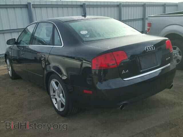 2007 AUDI A4 - VIN: WAUAF78E07A054072 - Фото 3