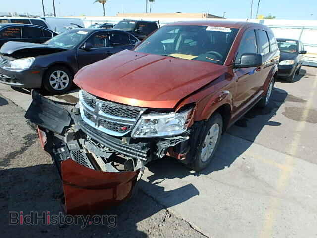 2012 DODGE JOURNEY - VIN: 3C4PDCAB7CT390140 - Фото 2