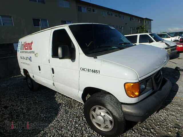 2007 Ford ECONOLINE (VIN 1FTSE34L37DA93941) — photo 1 of 10, Copart, damage: front end
