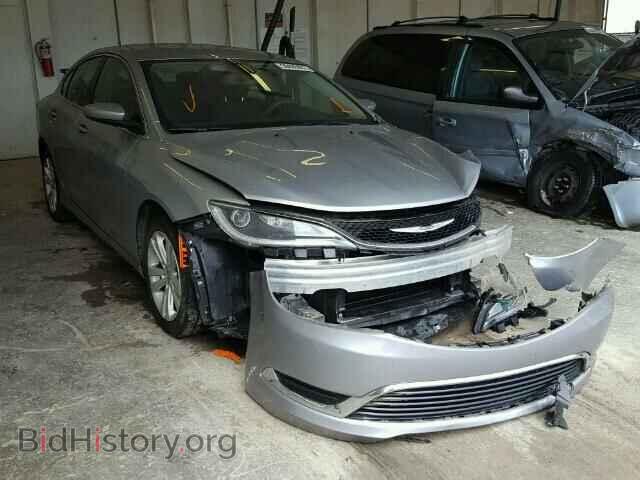 Фотография 1C3CCCAB5GN132856 - CHRYSLER 200 2016