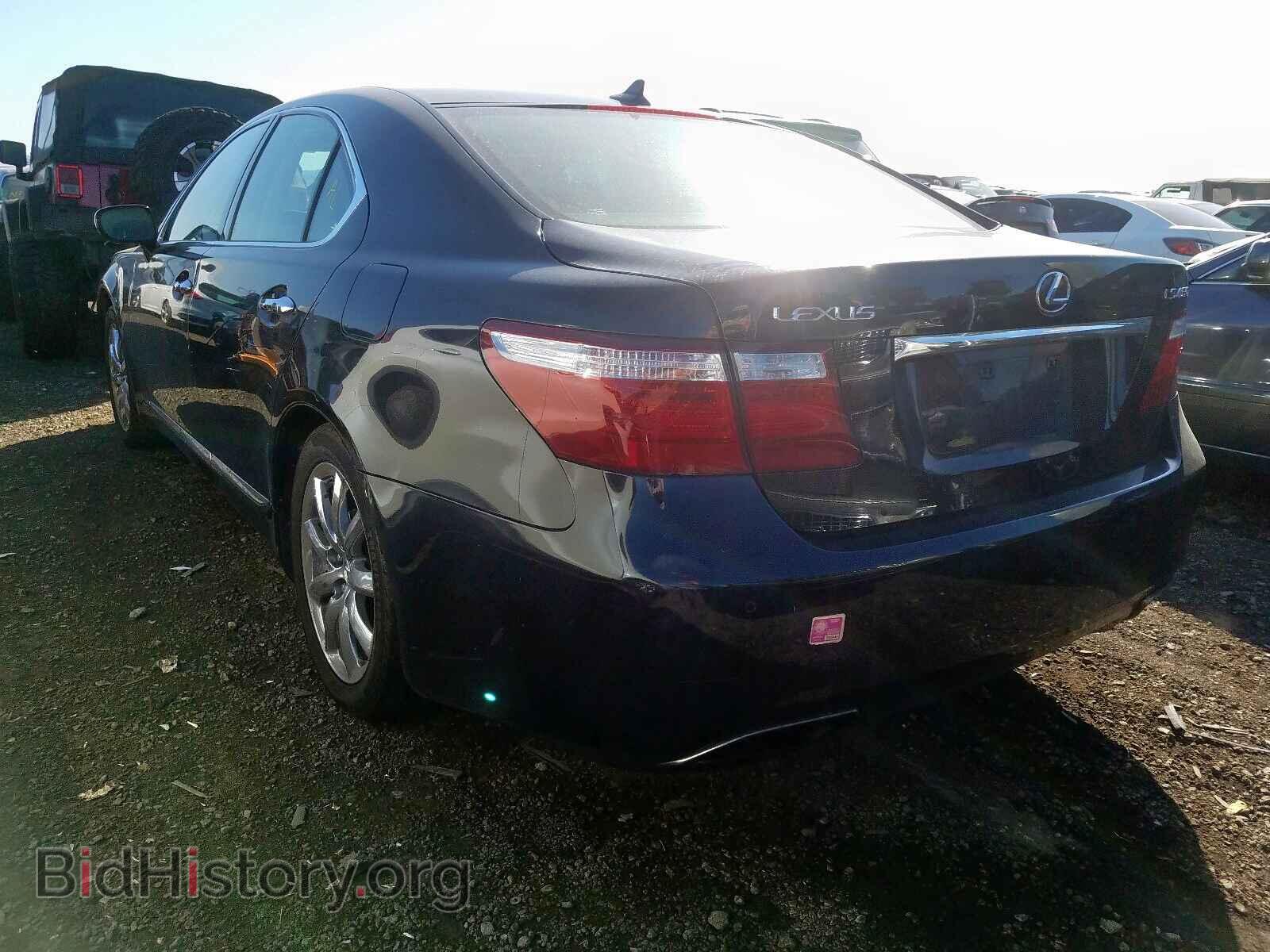 2007 LEXUS LS460 - VIN: JTHBL46F875046450 - Фото 3