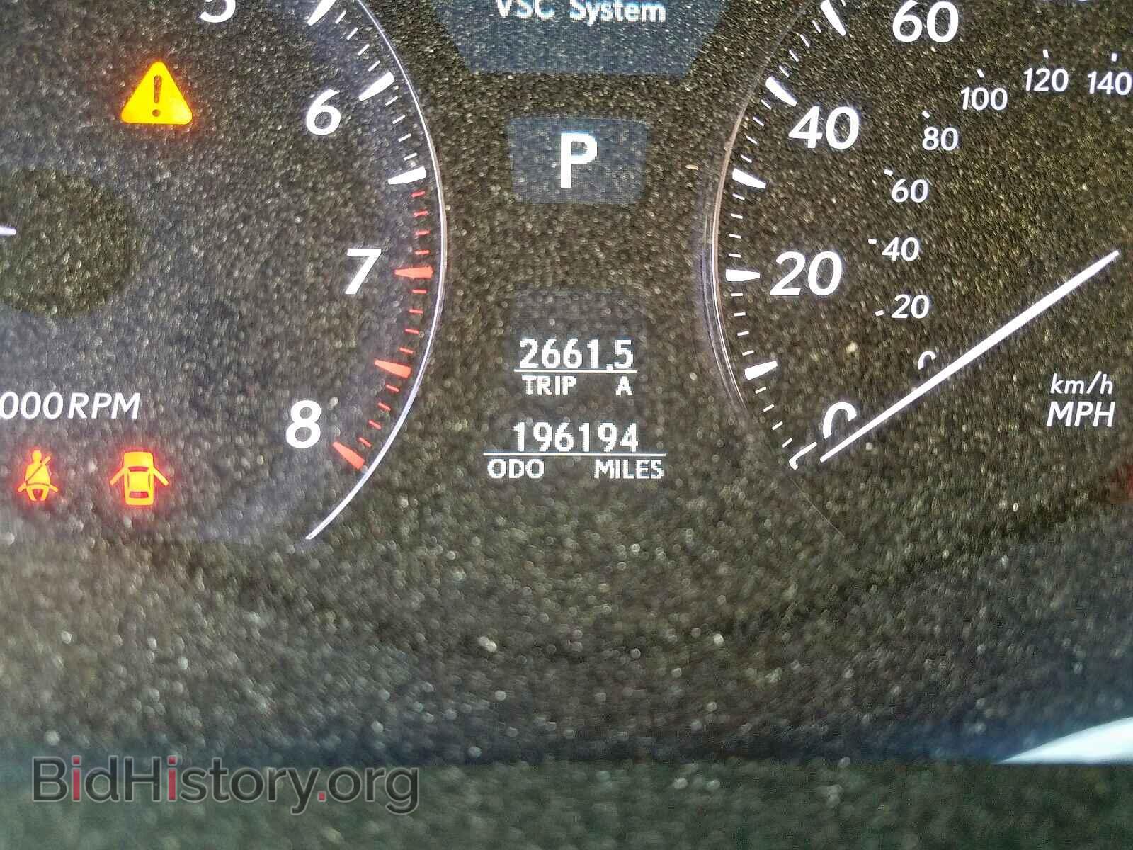 2007 LEXUS LS460 - VIN: JTHBL46F875046450 - Фото 8