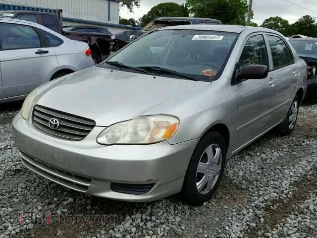 2003 TOYOTA COROLLA - VIN: 2T1BR32E43C148199 - Photo 2
