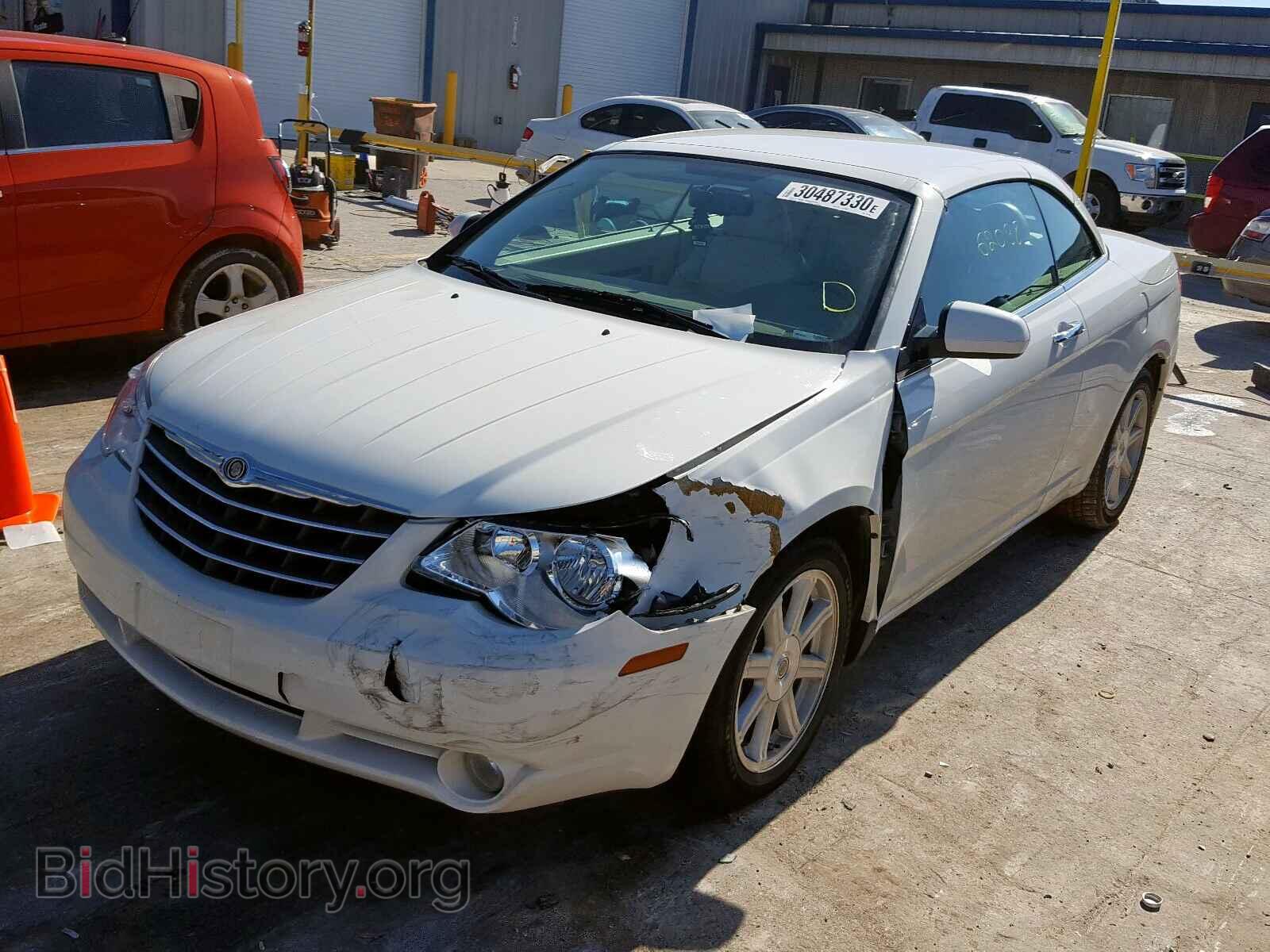 2008 CHRYSLER SEBRING - VIN: 1C3LC65M68N101856 - Фото 2