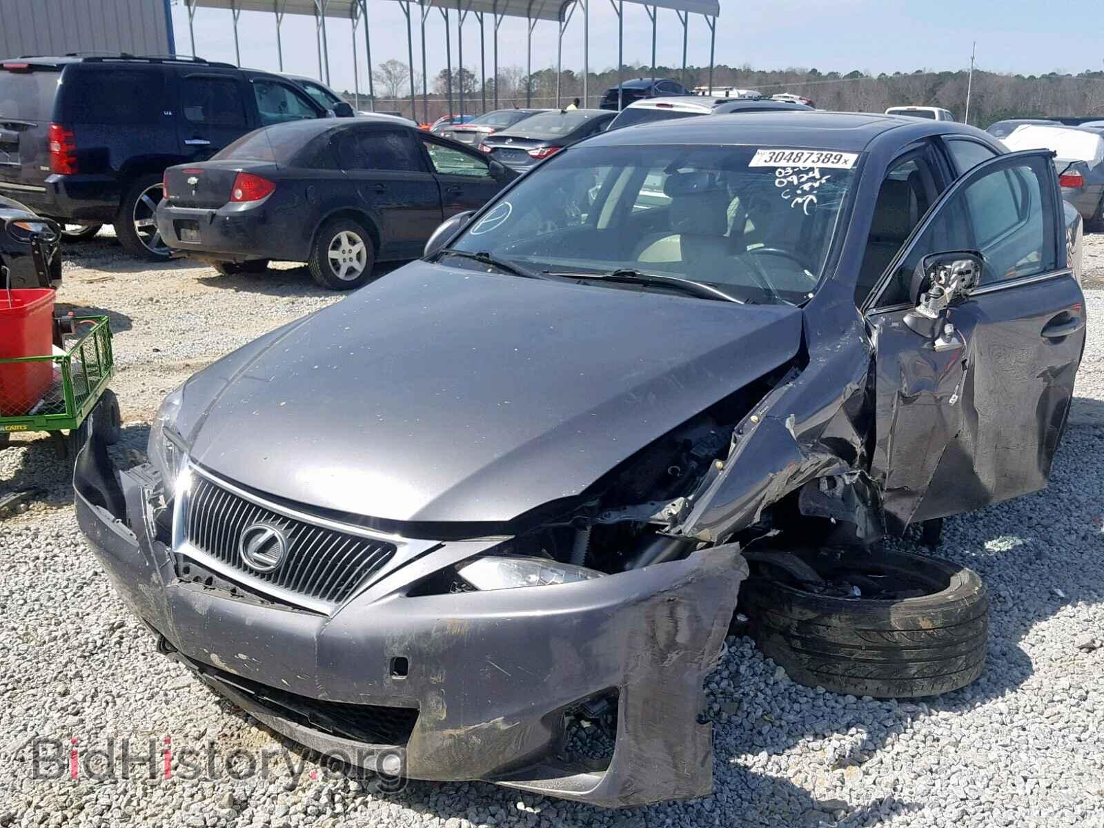 2012 LEXUS IS 250 - VIN: JTHBF5C23C5159053 - Фото 2