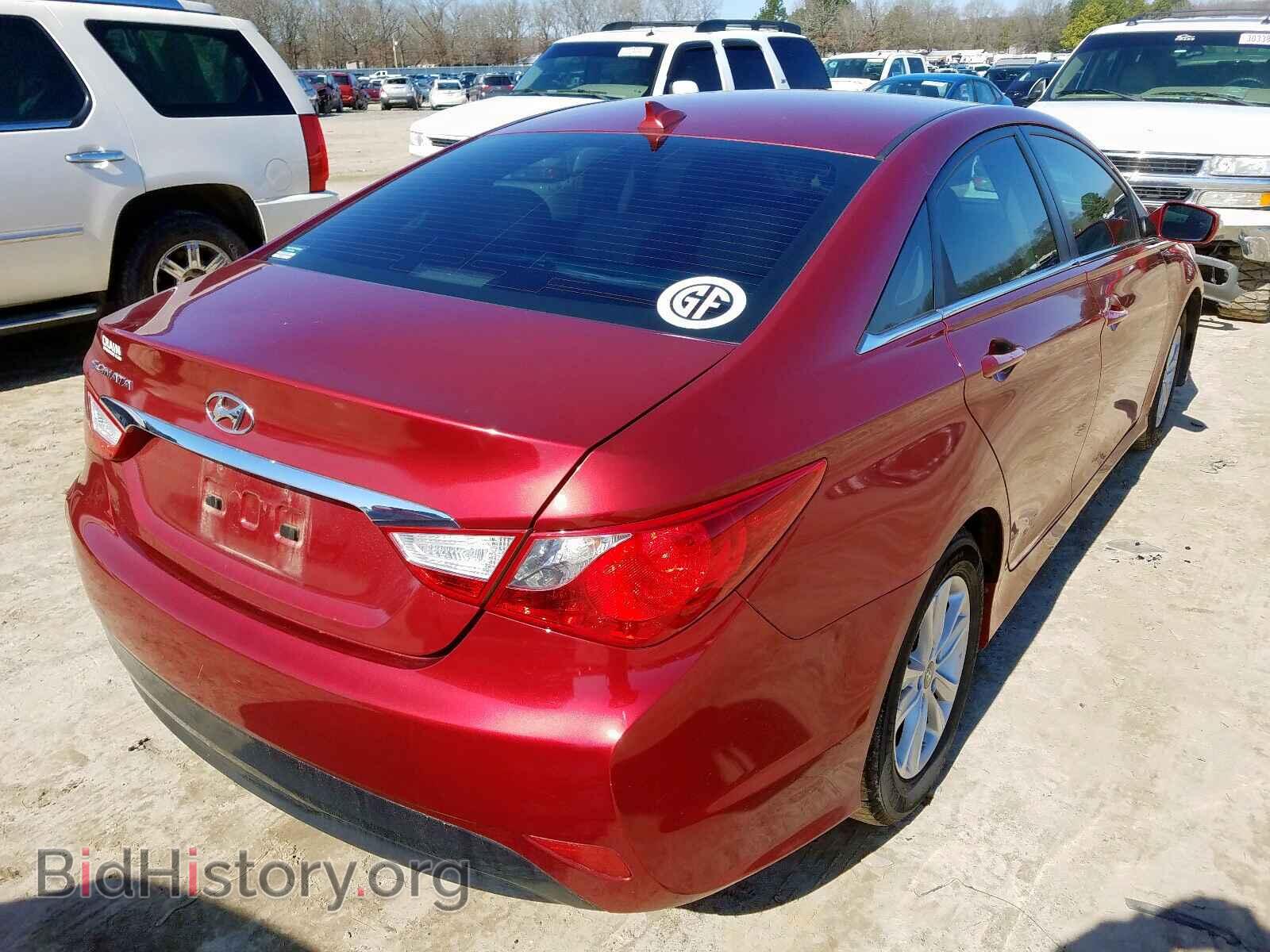 2014 HYUNDAI SONATA - VIN: 5NPEB4AC9EH902155 - Фото 4