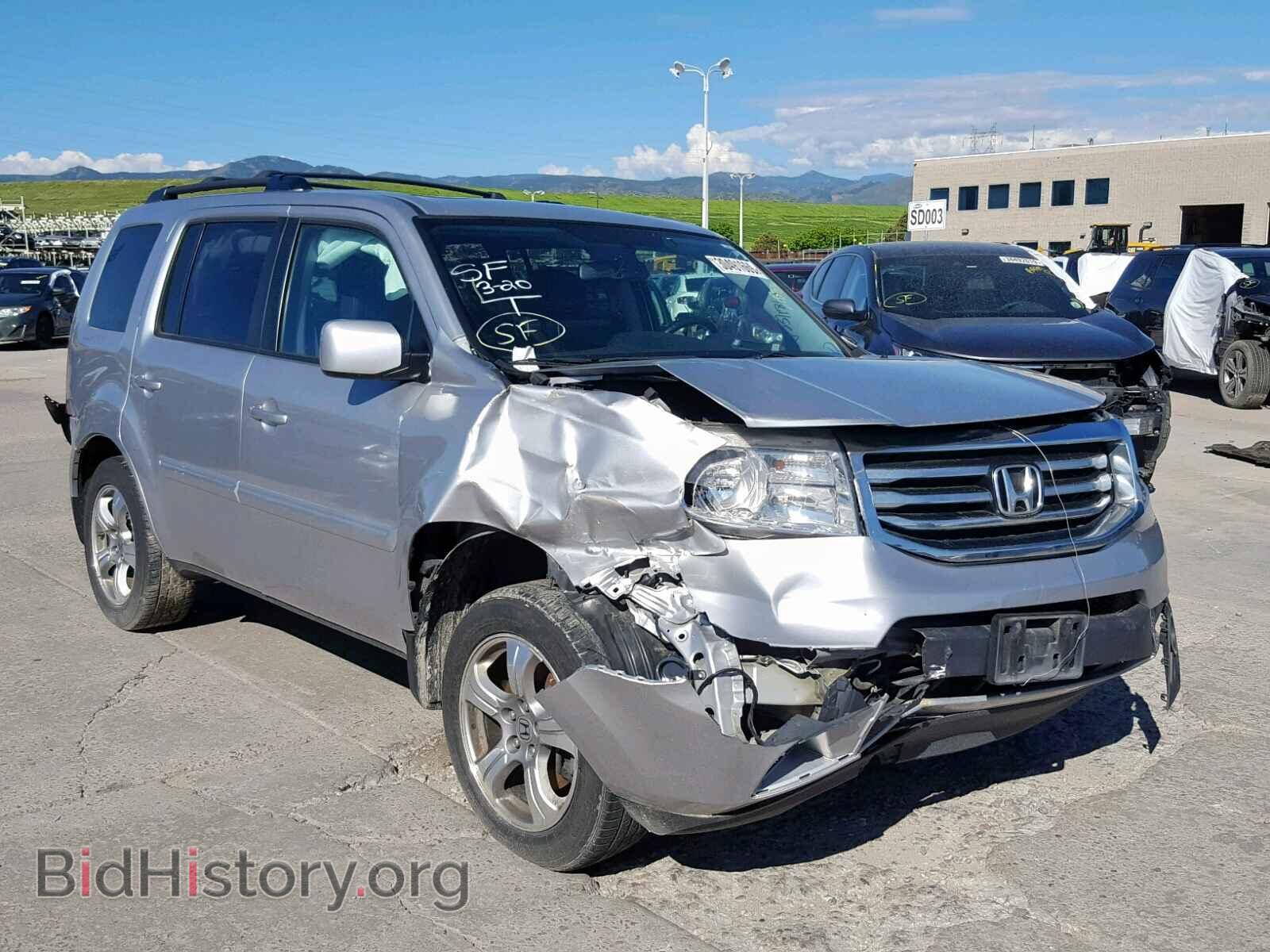 Photo 5FNYF4H58FB075483 - HONDA PILOT EXL 2015