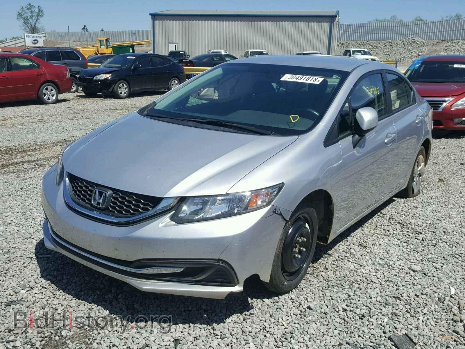 2013 HONDA CIVIC - VIN: 19XFB2F50DE077127 - Фото 2