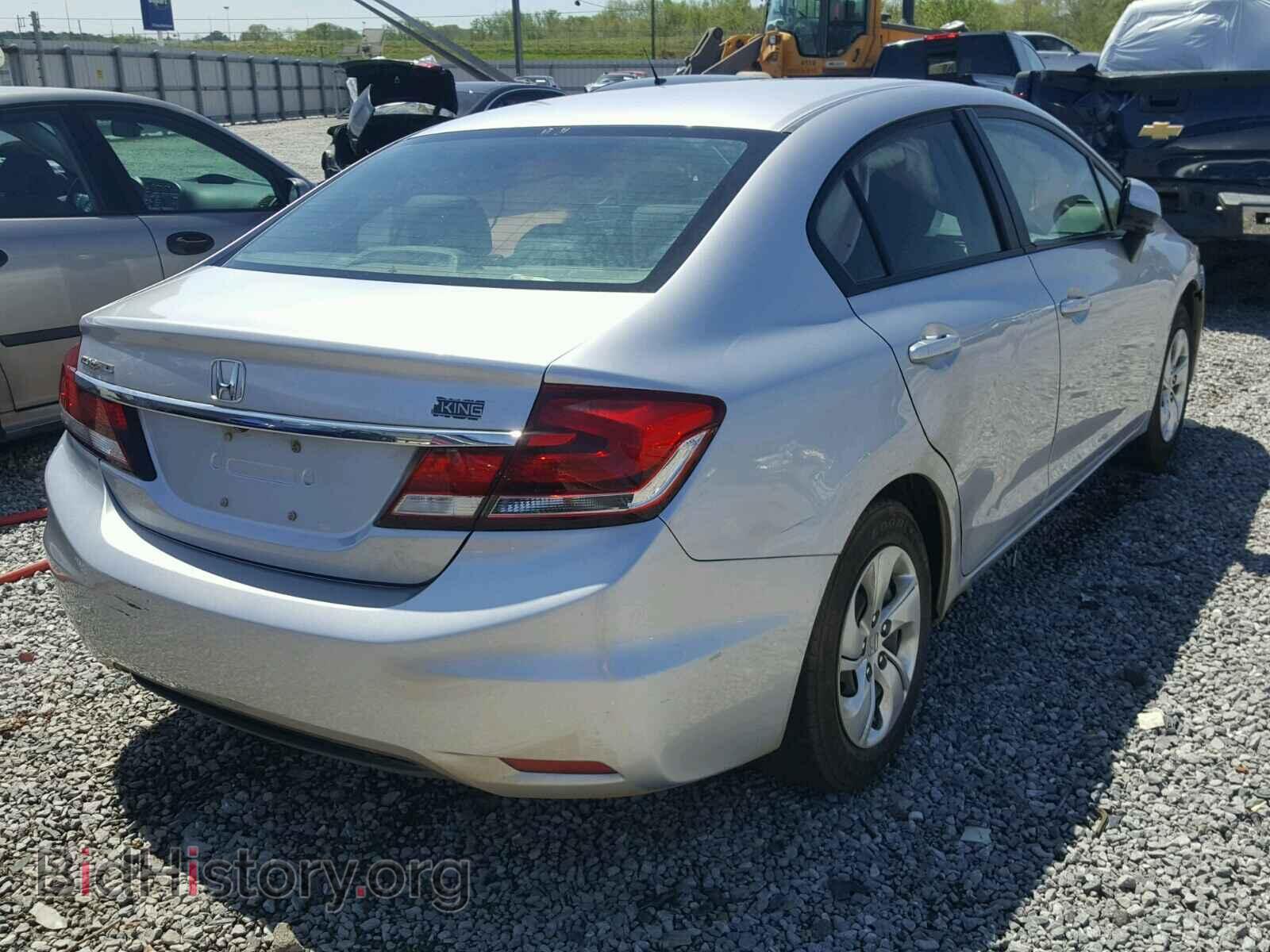 2013 HONDA CIVIC - VIN: 19XFB2F50DE077127 - Фото 4