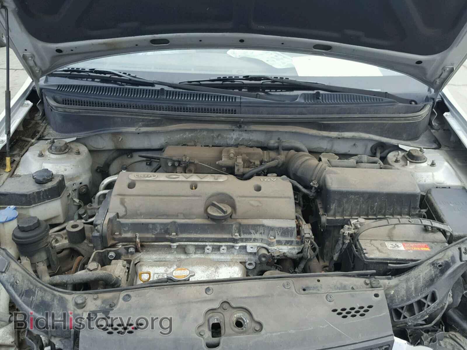 2009 KIA RIO BASE - VIN: KNADE223X96550660 - Фото 7