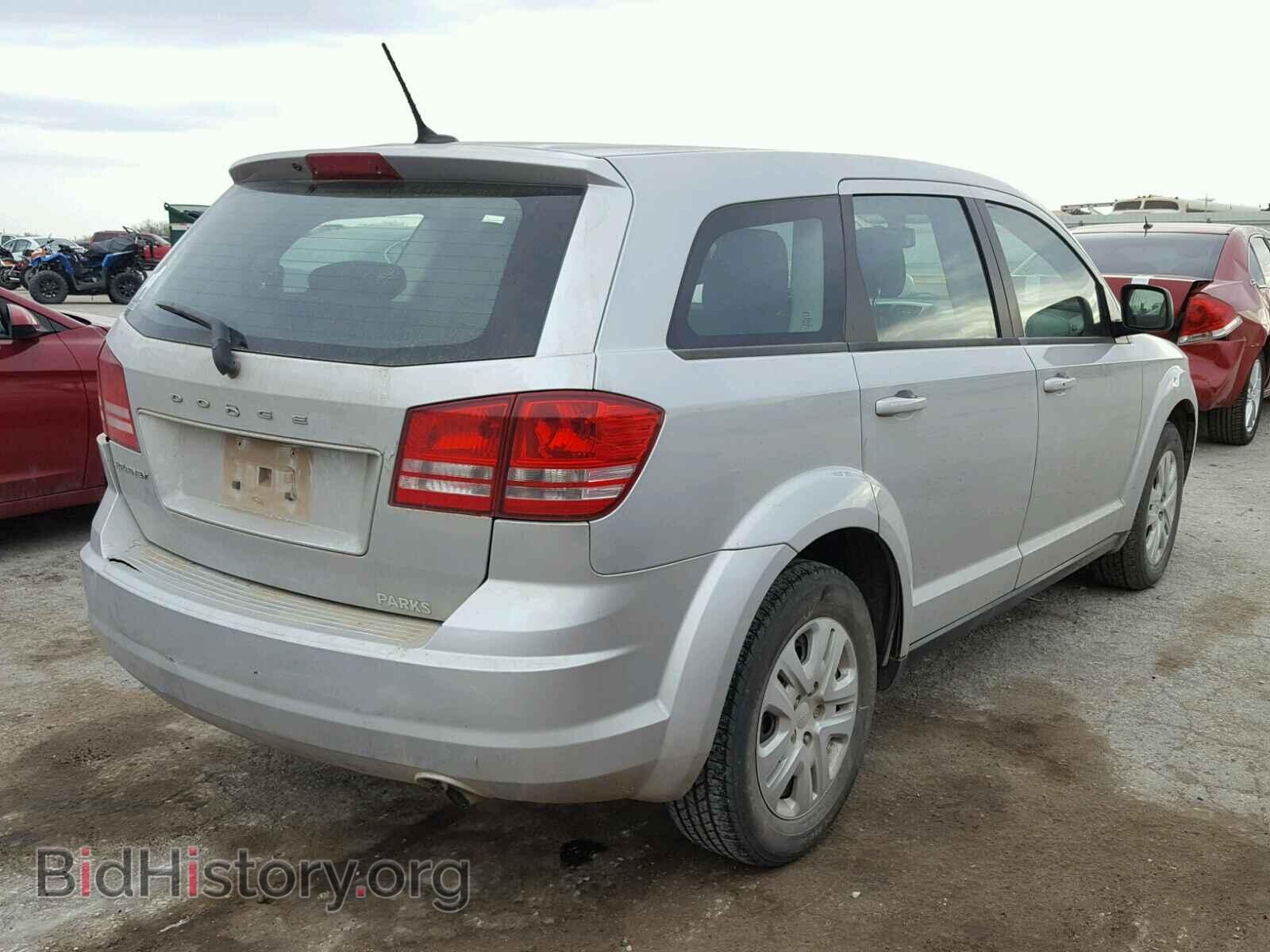 2014 DODGE JOURNEY - VIN: 3C4PDCAB0ET247257 - Фото 4