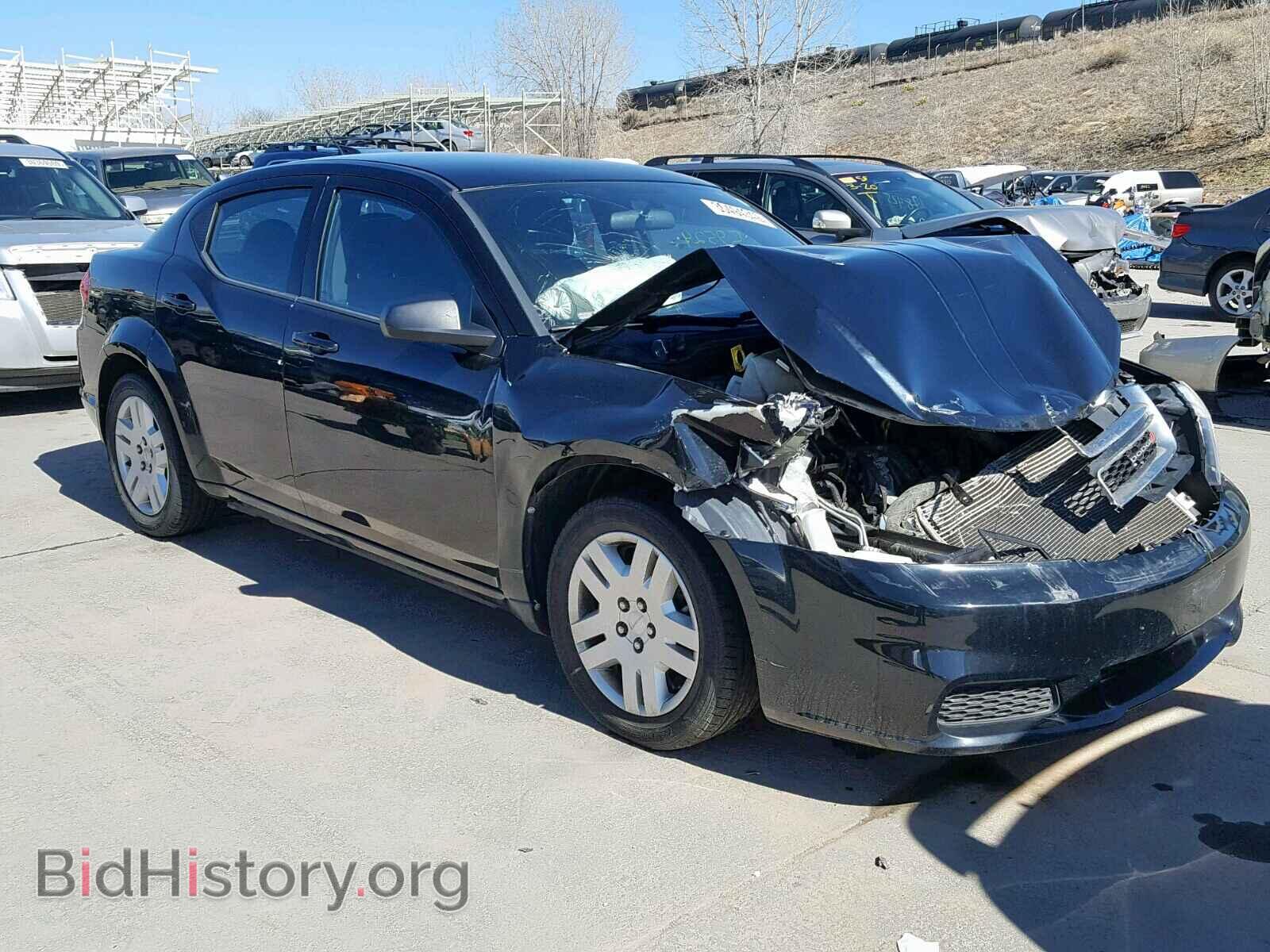 Фотография 1C3CDZAB9DN616525 - DODGE AVENGER 2013