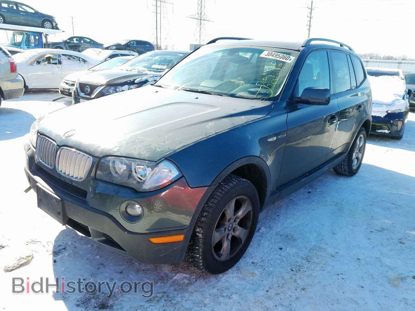 2007 BMW X3 - VIN: WBXPC93487WF17536 - Фото 2