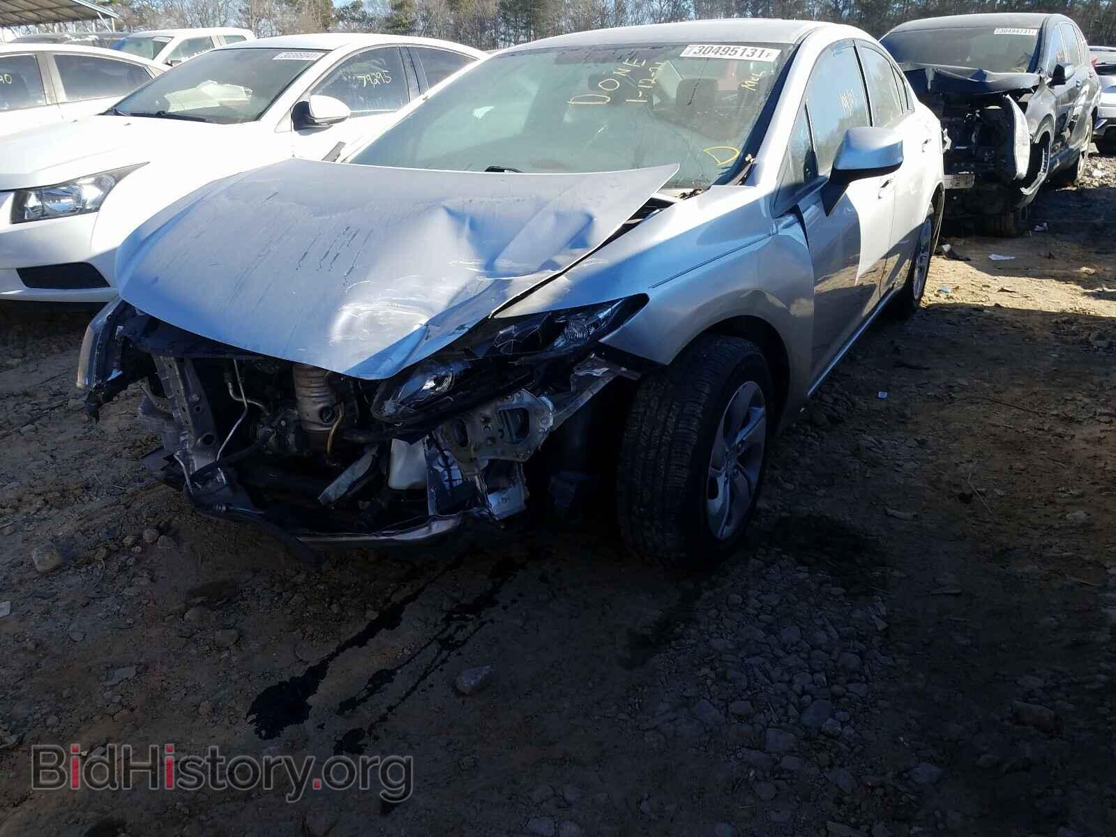 2013 HONDA CIVIC - VIN: 19XFB2F57DE044478 - Фото 2