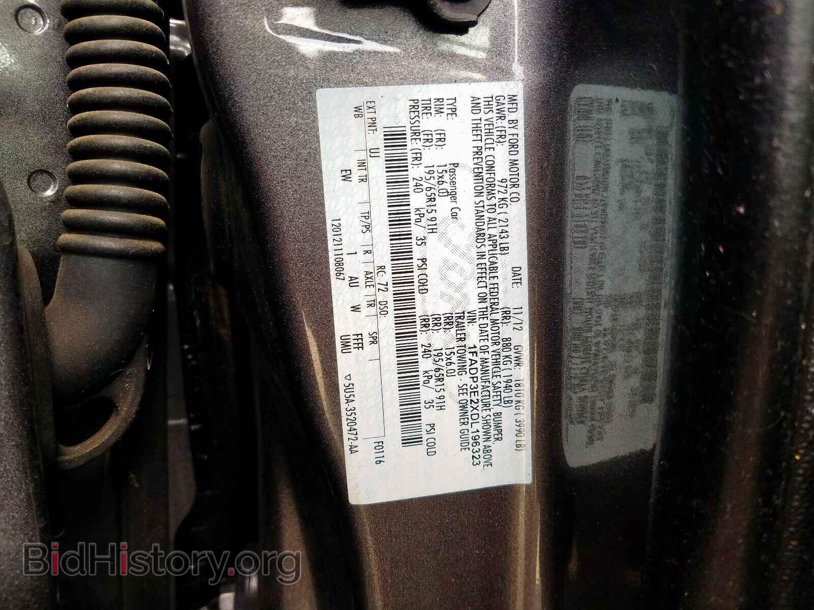 2013 FORD FOCUS - VIN: 1FADP3E2XDL196323 - Photo 10