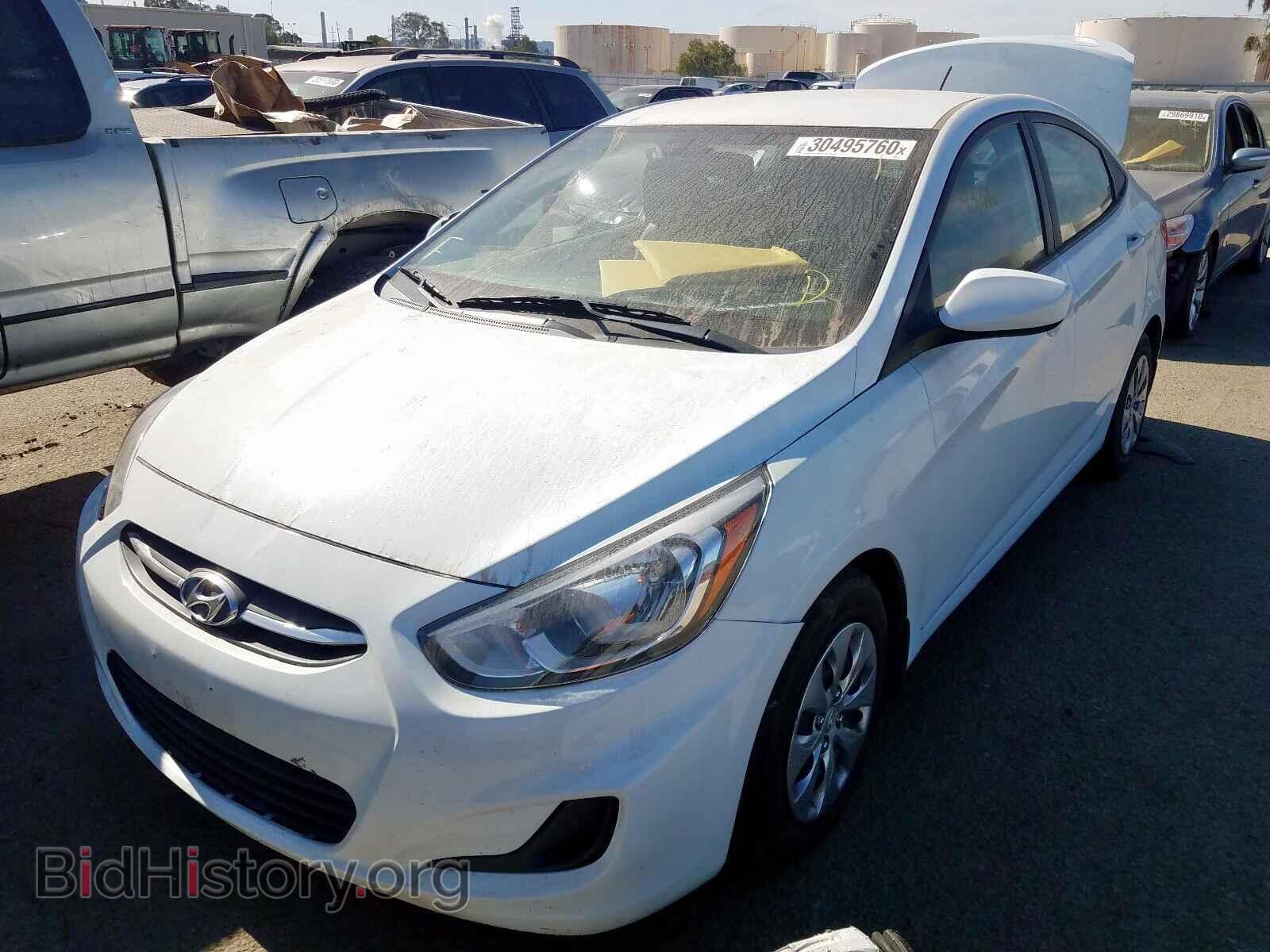 2017 HYUNDAI ACCENT - VIN: KMHCT4AE0HU338648 - Фото 2