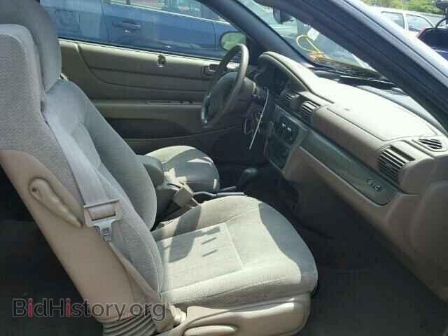 2002 CHRYSLER SEBRING - VIN: 1C3EL75R62N244825 - Фото 5