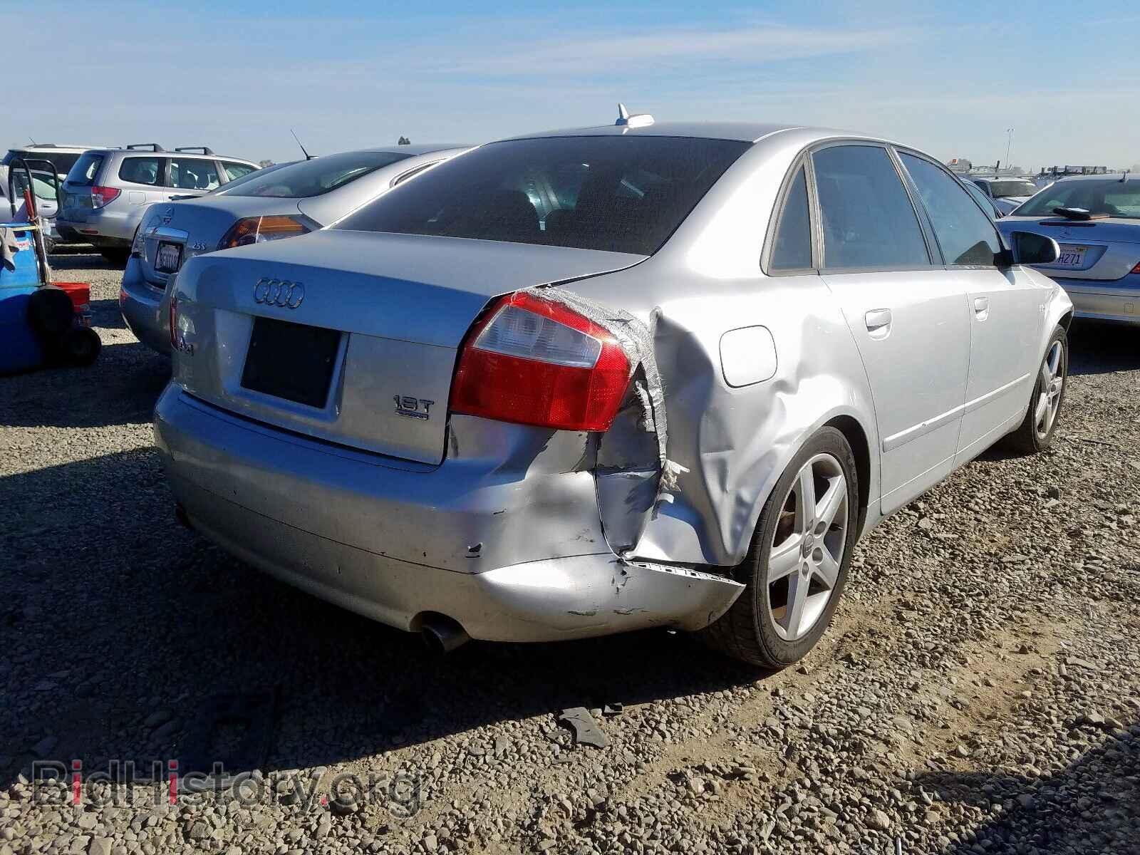 2005 AUDI A4 - VIN: WAULC68E65A009033 - Фото 4