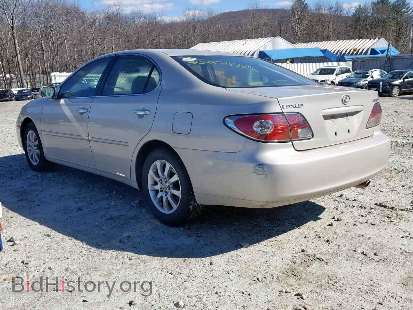 2003 LEXUS ES300 - VIN: JTHBF30G836009972 - Фото 3