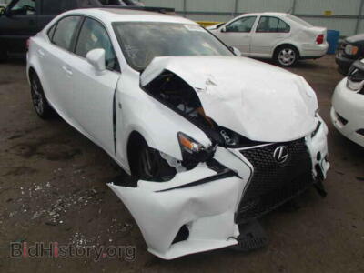 2015 Lexus IS350 IS350 AWD, white — VIN JTHCE1D25F5009352, Copart