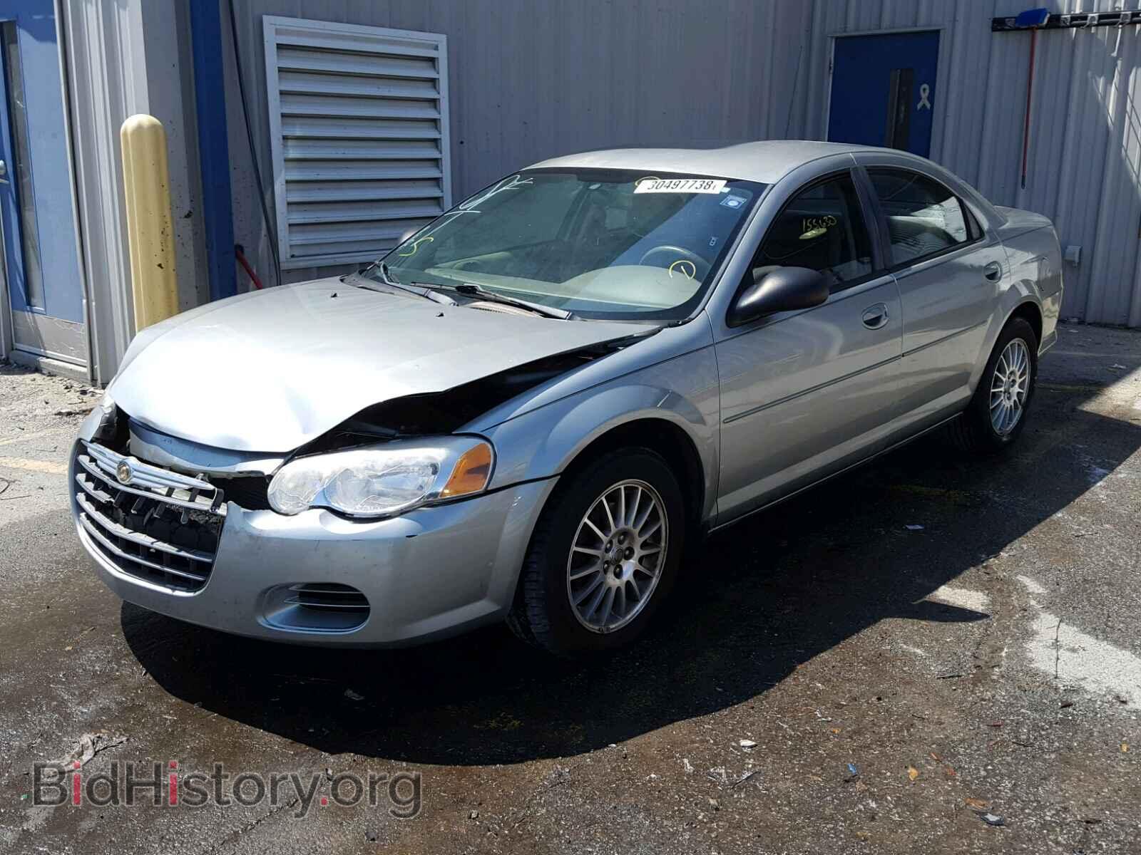 2004 CHRYSLER SEBRING - VIN: 1C3EL46X74N303069 - Фото 2