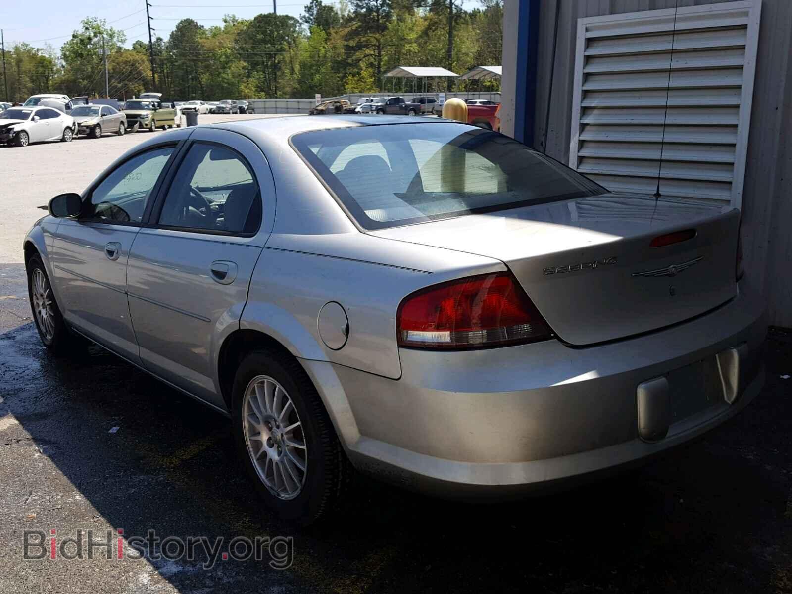 2004 CHRYSLER SEBRING - VIN: 1C3EL46X74N303069 - Фото 3